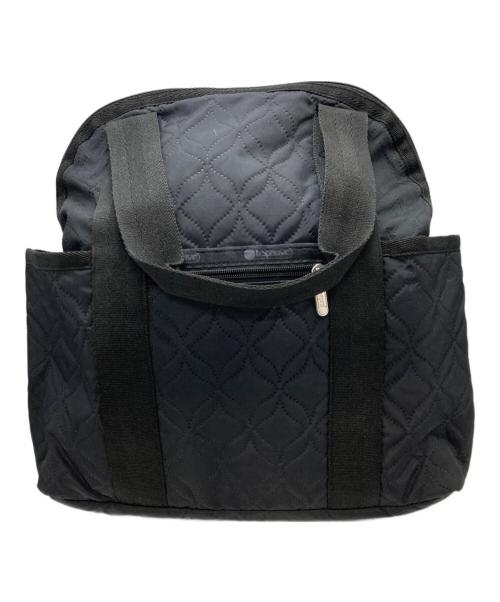 LeSportsac（レスポートサック）LeSportsac (レスポートサック) DOUBLE TROUBLE BACKPACK ブラックの古着・服飾アイテム