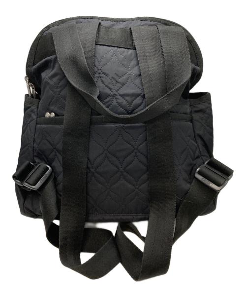 LeSportsac（レスポートサック）LeSportsac (レスポートサック) DOUBLE TROUBLE BACKPACK ブラックの古着・服飾アイテム