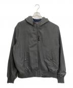 RALPH LAUREN Purple Labelラルフ ローレン パープル レーベル）の古着「リバーシブルジップアップジャケット」｜グレー×ネイビー