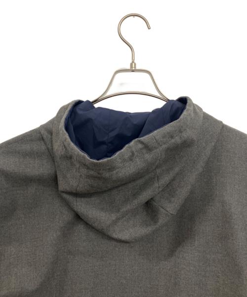 RALPH LAUREN Purple Label（ラルフ ローレン パープル レーベル）RALPH LAUREN Purple Label (ラルフ ローレン パープル レーベル) リバーシブルジップアップジャケット グレー×ネイビー サイズ:XLの古着・服飾アイテム