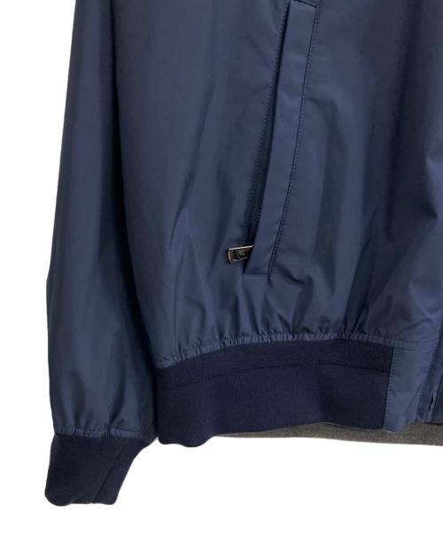 RALPH LAUREN Purple Label（ラルフ ローレン パープル レーベル）RALPH LAUREN Purple Label (ラルフ ローレン パープル レーベル) リバーシブルジップアップジャケット グレー×ネイビー サイズ:XLの古着・服飾アイテム