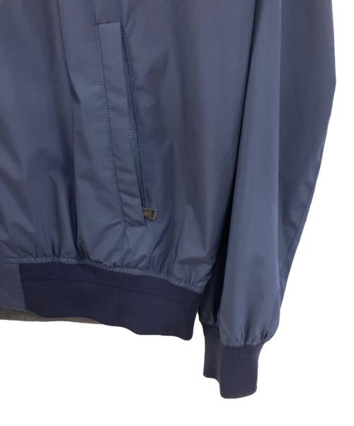 RALPH LAUREN Purple Label（ラルフ ローレン パープル レーベル）RALPH LAUREN Purple Label (ラルフ ローレン パープル レーベル) リバーシブルジップアップジャケット グレー×ネイビー サイズ:XLの古着・服飾アイテム