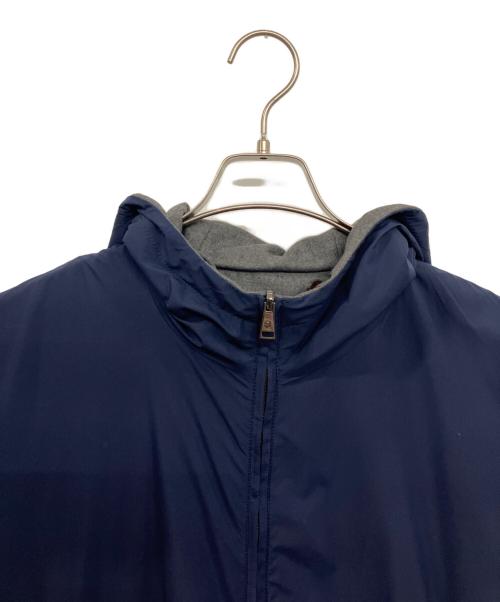 RALPH LAUREN Purple Label（ラルフ ローレン パープル レーベル）RALPH LAUREN Purple Label (ラルフ ローレン パープル レーベル) リバーシブルジップアップジャケット グレー×ネイビー サイズ:XLの古着・服飾アイテム