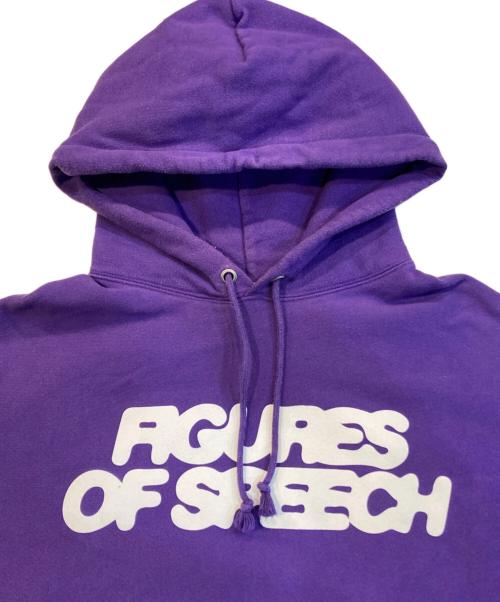 Champion（チャンピオン）Champion (チャンピオン) Virgil Abloh (ヴァージル・アブロー) リバースウィーブパーカー パープル サイズ:XXLの古着・服飾アイテム