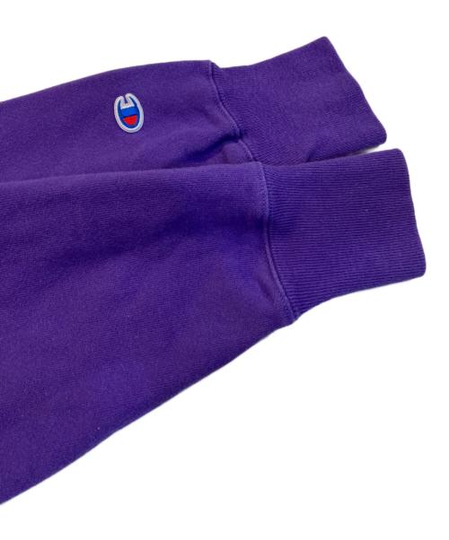 Champion（チャンピオン）Champion (チャンピオン) Virgil Abloh (ヴァージル・アブロー) リバースウィーブパーカー パープル サイズ:XXLの古着・服飾アイテム