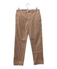 RRL（ダブルアールエル）の古着「テーパードパンツ」｜ピンク