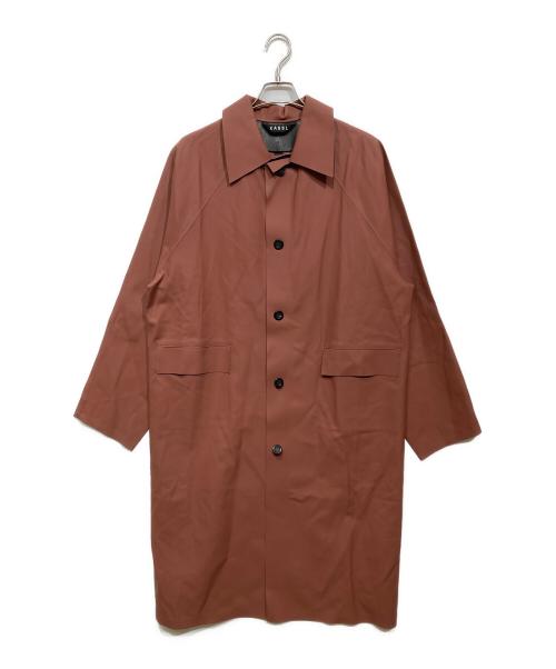 KASSL EDITIONS（カッスル エディションズ）KASSL EDITIONS (カッスル エディションズ) ラグランコート ブラウン サイズ:Mの古着・服飾アイテム