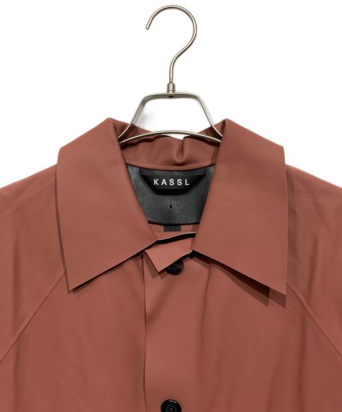 KASSL EDITIONS（カッスル エディションズ）KASSL EDITIONS (カッスル エディションズ) ラグランコート ブラウン サイズ:Mの古着・服飾アイテム