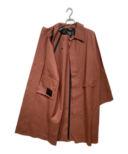 KASSL EDITIONS（カッスル エディションズ）KASSL EDITIONS (カッスル エディションズ) ラグランコート ブラウン サイズ:Mの古着・服飾アイテム