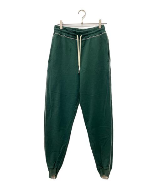 J.W.ANDERSON（ジェイダブリューアンダーソン）J.W.ANDERSON (ジェイダブリューアンダーソン) TAPERED TRACK PANTS グリーン サイズ:Mの古着・服飾アイテム