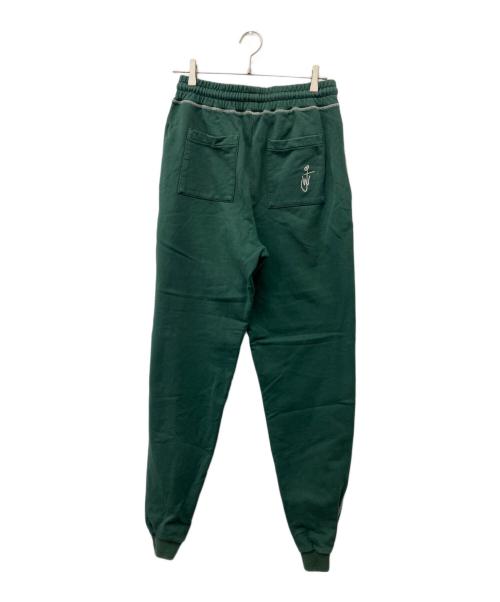 J.W.ANDERSON（ジェイダブリューアンダーソン）J.W.ANDERSON (ジェイダブリューアンダーソン) TAPERED TRACK PANTS グリーン サイズ:Mの古着・服飾アイテム