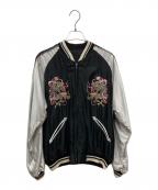 BEAMS×TAILOR TOYOビームス×テーラー東洋）の古着「アセテートスカジャン」｜ブラック