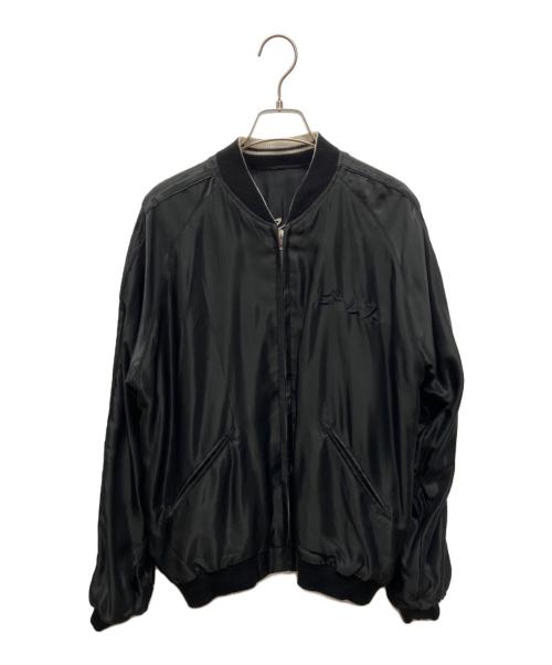 BEAMS（ビームス）BEAMS (ビームス) TAILOR TOYO (テーラー東洋) アセテートスカジャン ブラック サイズ:Lの古着・服飾アイテム