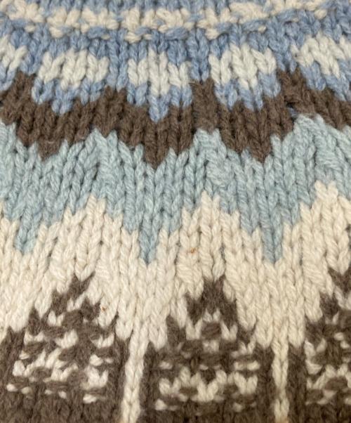 ERIBE（エリベ）ERIBE (エリベ) ノルディックニット ベージュ サイズ:Lの古着・服飾アイテム