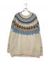 ERIBE（エリベ）の古着「ノルディックニット」｜ベージュ