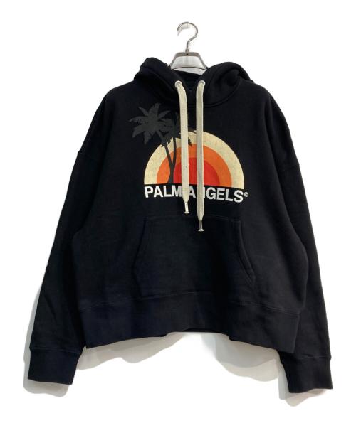 Palm Angels（パーム エンジェルス）Palm Angels (パーム エンジェルス) Sunset sweatshirt ブラック サイズ:Mの古着・服飾アイテム