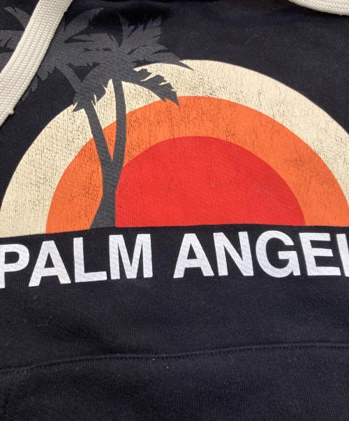 Palm Angels（パーム エンジェルス）Palm Angels (パーム エンジェルス) Sunset sweatshirt ブラック サイズ:Mの古着・服飾アイテム