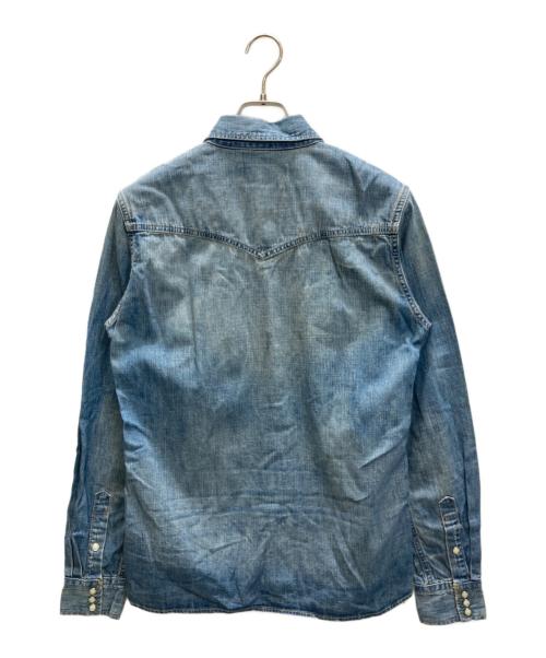 REMI RELIEF（レミレリーフ）REMI RELIEF (レミレリーフ) デニムウエスタンシャツ インディゴ サイズ:SIZE Mの古着・服飾アイテム