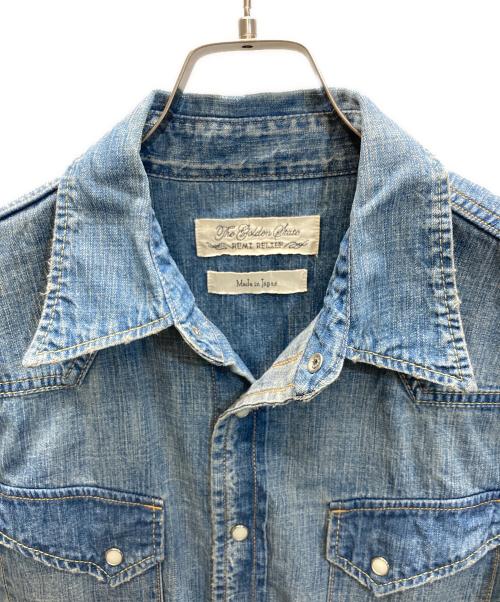 REMI RELIEF（レミレリーフ）REMI RELIEF (レミレリーフ) デニムウエスタンシャツ インディゴ サイズ:SIZE Mの古着・服飾アイテム