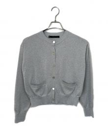 martinique（マルティニーク）の古着「ラメカーディガン」｜シルバー