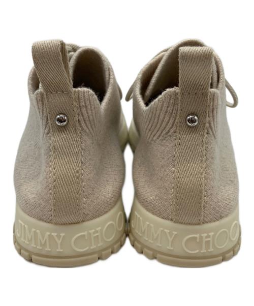 JIMMY CHOO（ジミーチュウ）JIMMY CHOO (ジミーチュウ) スニーカー ベージュ サイズ:36の古着・服飾アイテム