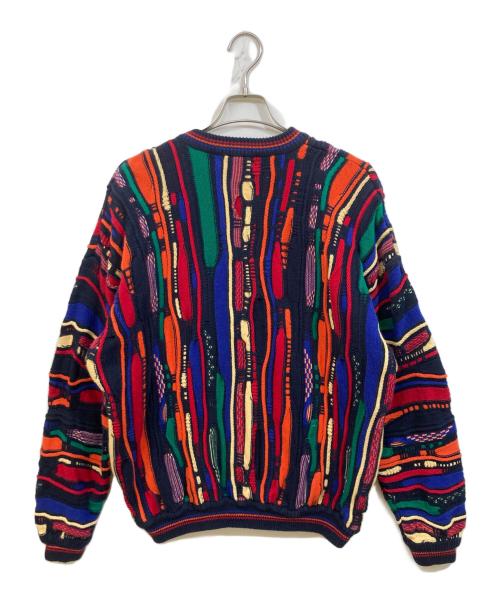 CROFT&BARROW（クロフトアンドバロー）CROFT&BARROW (クロフトアンドバロー) 3Dニット マルチカラー サイズ:SIZE Lの古着・服飾アイテム