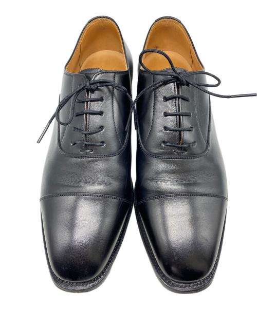 SCOTCH GRAIN（スコッチグレイン）SCOTCH GRAIN (スコッチグレイン) ストレートチップシューズ ブラック サイズ:25.5cmの古着・服飾アイテム