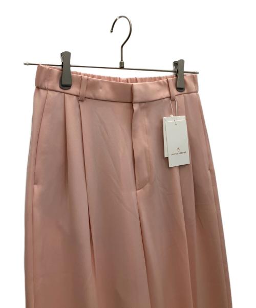 UNITED ARROWS（ユナイテッドアローズ）UNITED ARROWS (ユナイテッドアローズ) ポリエステル 2タック ワイドパンツ ピンク サイズ:SIZE36 未使用品の古着・服飾アイテム