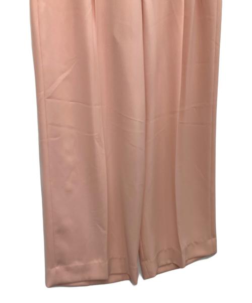 UNITED ARROWS（ユナイテッドアローズ）UNITED ARROWS (ユナイテッドアローズ) ポリエステル 2タック ワイドパンツ ピンク サイズ:SIZE36 未使用品の古着・服飾アイテム