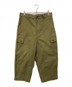 COMME des GARCONS JUNYA WATANABE MANコム デ ギャルソン ジュンヤ ワタナベ マン）の古着「バックサテンカーゴパンツ」｜カーキ