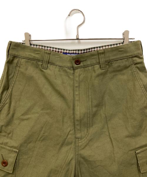 COMME des GARCONS JUNYA WATANABE MAN（コム デ ギャルソン ジュンヤ ワタナベ マン）COMME des GARCONS JUNYA WATANABE MAN (コム デ ギャルソン ジュンヤ ワタナベ マン) バックサテンカーゴパンツ カーキ サイズ:SIZE Mの古着・服飾アイテム