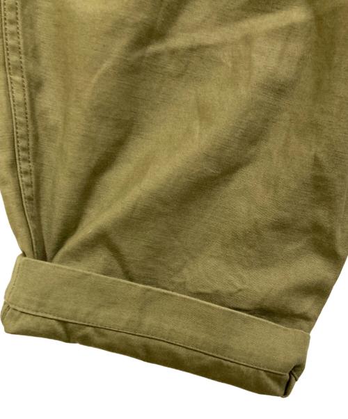 COMME des GARCONS JUNYA WATANABE MAN（コム デ ギャルソン ジュンヤ ワタナベ マン）COMME des GARCONS JUNYA WATANABE MAN (コム デ ギャルソン ジュンヤ ワタナベ マン) バックサテンカーゴパンツ カーキ サイズ:SIZE Mの古着・服飾アイテム