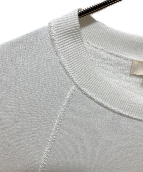 BLAMINK（ブラミンク）BLAMINK (ブラミンク) 吊り裏毛 ロゴショートスリーブ トップス ホワイト サイズ:SIZE 1の古着・服飾アイテム