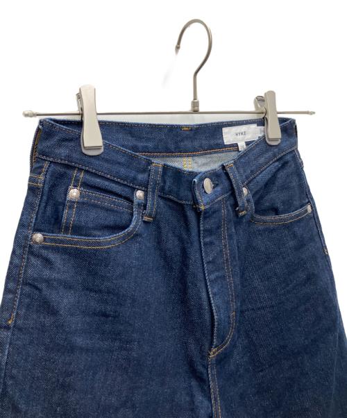 HYKE（ハイク）HYKE (ハイク) デニムパンツ ブルー サイズ:SIZE26の古着・服飾アイテム