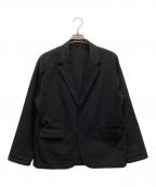 green label relaxingグリーンレーベルリラクシング）の古着「FREELITCH カジュアル ジャケット」｜ブラック