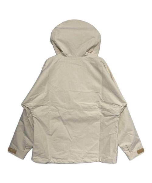 GUCCI（グッチ）GUCCI (グッチ) THE NORTH FACE (ザ ノース フェイス) Light Nylon Wind Jacket クリーム サイズ:XSの古着・服飾アイテム