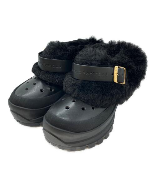 STELLA McCARTNEY（ステラマッカートニー）STELLA McCARTNEY (ステラマッカートニー) エコファークロッグサボ サンダル ブラック サイズ:35の古着・服飾アイテム