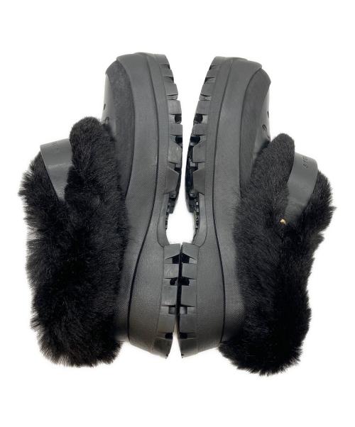 STELLA McCARTNEY（ステラマッカートニー）STELLA McCARTNEY (ステラマッカートニー) エコファークロッグサボ サンダル ブラック サイズ:35の古着・服飾アイテム