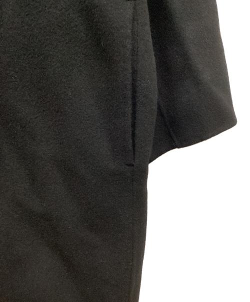 evernavy（エバーネイビー）evernavy (エバーネイビー) リバーロングコクーンコート ブラック サイズ:Mの古着・服飾アイテム