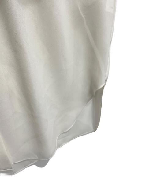 BEIGE（ベイジ）BEIGE (ベイジ) STOW / バンドカラーブラウス アイボリー サイズ:4の古着・服飾アイテム