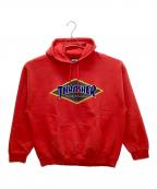 THRASHERスラッシャー）の古着「プルオーバーパーカー」｜レッド