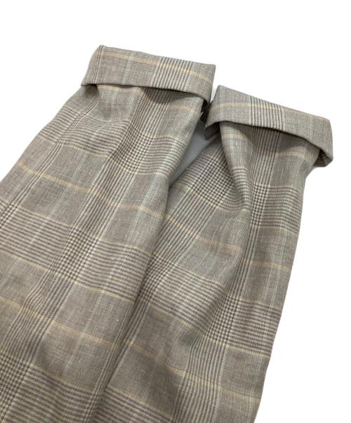 TOMORROW LAND collection（トゥモローランドコレクション）TOMORROW LAND collection (トゥモローランドコレクション) フラットブルー ダブルブレストジャケット ベージュ サイズ:38の古着・服飾アイテム