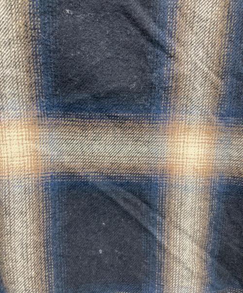 Spick and Span（スピック＆スパン）Spick and Span (スピックアンドスパン) オンブレーチェックルーズシャツ ブラック サイズ:FREEの古着・服飾アイテム