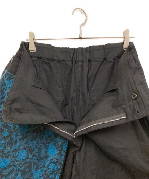 s'yte（サイト）s'yte (サイト) Jacquard Front Cover Detachable Pants ブラック サイズ:SIZE 3の古着・服飾アイテム