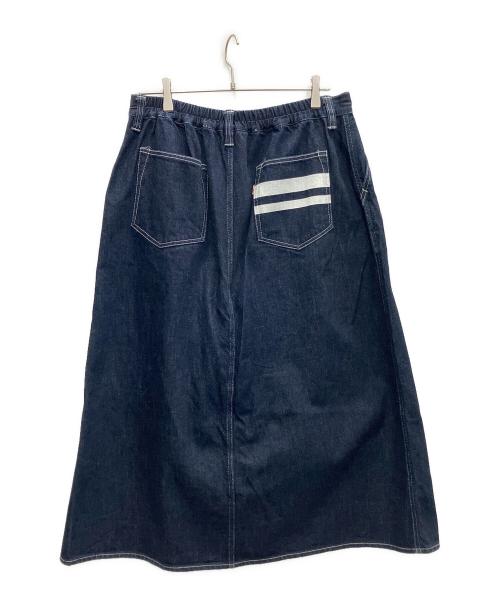 MOMOTARO JEANS（桃太郎ジーンズ）MOMOTARO JEANS (桃太郎ジーンズ) デニムスカートパンツ インディゴ サイズ:Lの古着・服飾アイテム