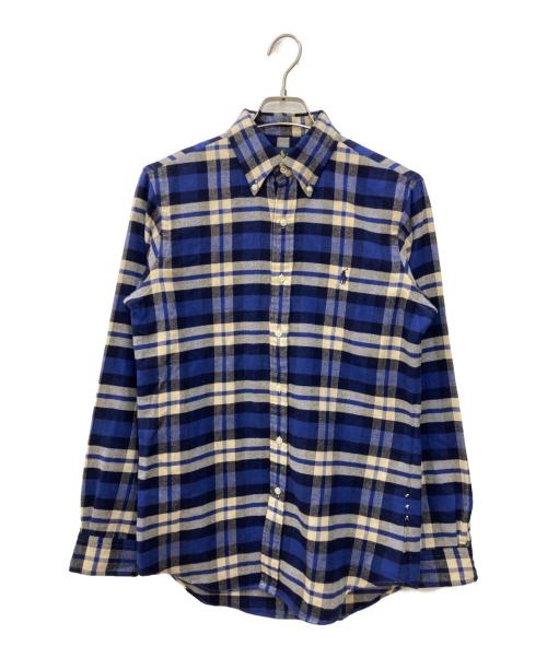 RALPH LAUREN（ラルフローレン）RALPH LAUREN (ラルフローレン) チェックネルシャツ ネイビー サイズ:Sの古着・服飾アイテム