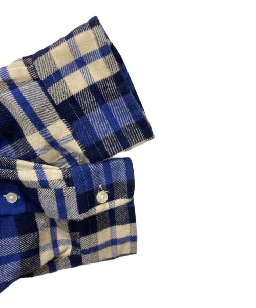 RALPH LAUREN（ラルフローレン）RALPH LAUREN (ラルフローレン) チェックネルシャツ ネイビー サイズ:Sの古着・服飾アイテム