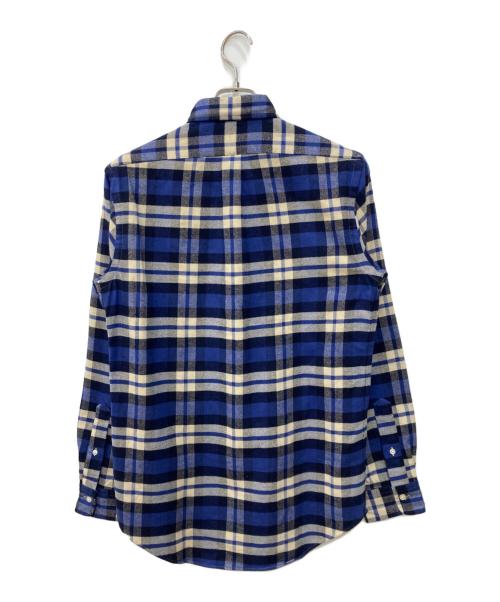 RALPH LAUREN（ラルフローレン）RALPH LAUREN (ラルフローレン) チェックネルシャツ ネイビー サイズ:Sの古着・服飾アイテム