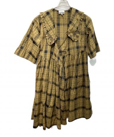 中古・古着通販】GANNI (ガニー) ピーターパンカラーチェック