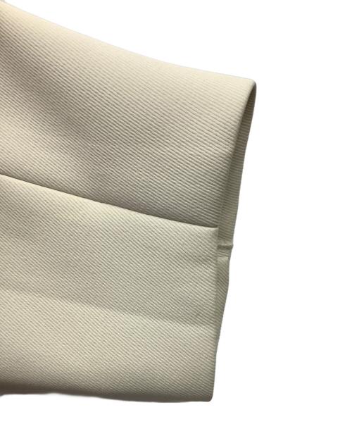 Adam et Rope（アダム エ ロペ）Adam et Rope (アダム エ ロペ) シェイプフォルムシングルジャケット アイボリー サイズ:38の古着・服飾アイテム